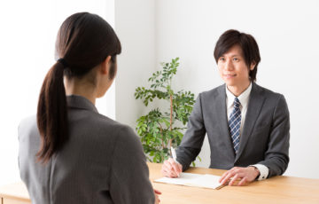 asian businessman working in the office