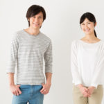 portrait of young asian couple