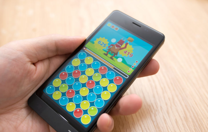 （※）ゲーム画面は撮影用に作成したイメージです。